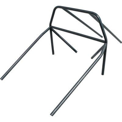 Roll Bar, 8-Point, Weld-On, BF 1-3/4 in Diameter, 0.134 in Wall, Steel, Natural, Ford Mustang 1979-93, Kit
