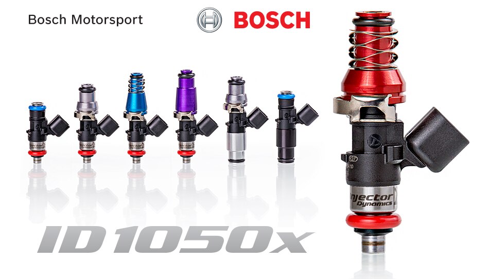 Injector Dynamics ID1050X Injector - 48mm Length - Machine Top to 11mm - 14mm O-Ring (Set Of 8)