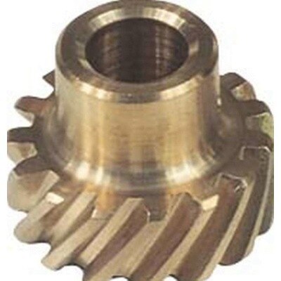 Distributor Gear, 0.466 in Shaft, Bronze, Small Block Ford, Each