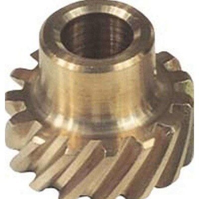 Distributor Gear, 0.466 in Shaft, Bronze, Small Block Ford, Each
