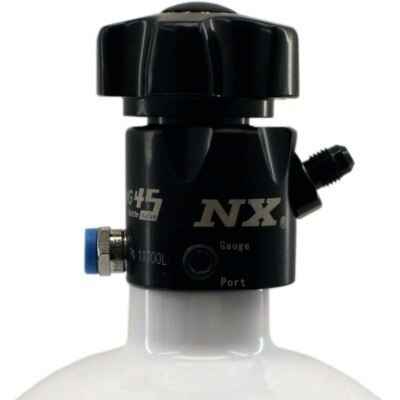 Nitrous Express Lightning 45 Deg 10lb Nitrous Bottle Valve - NXS11700L