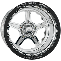 Wheel -STREET LITE DBL 15X12 4.5in BS 65 BP N