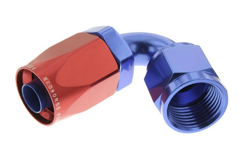 SWIVEL HOSE END 12AN-120D RED