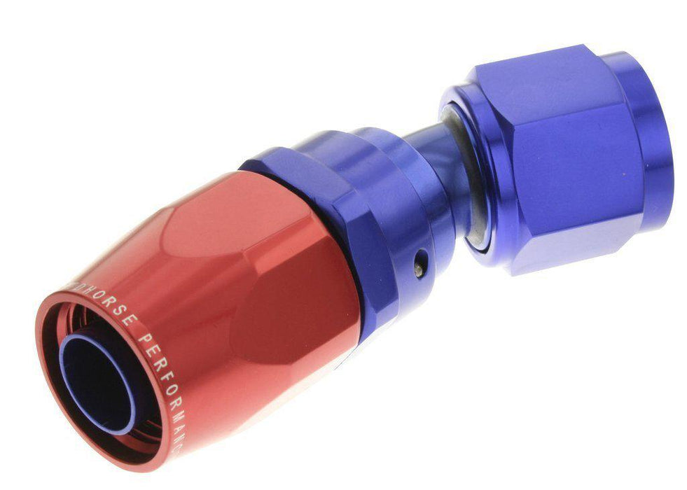 SWIVEL HOSE END 08AN-30D RED