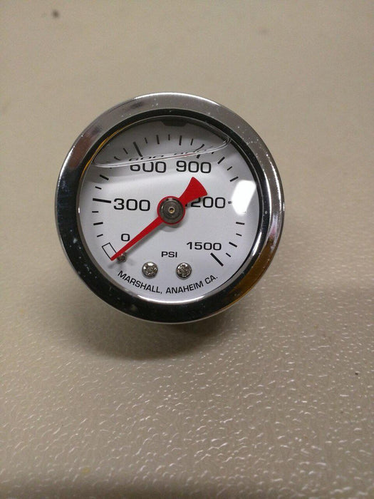 Nitrous Oxide pressure gauge- liquid filled 1500 psi