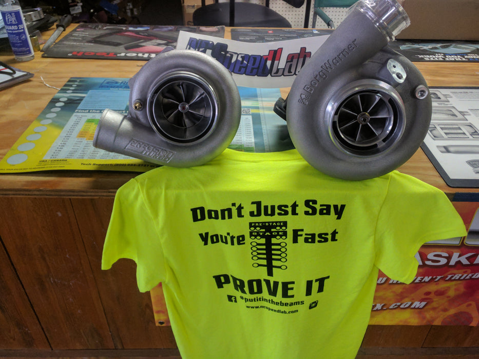 NC Speed Lab #PUTITINTHEBEAMS T-Shirt
