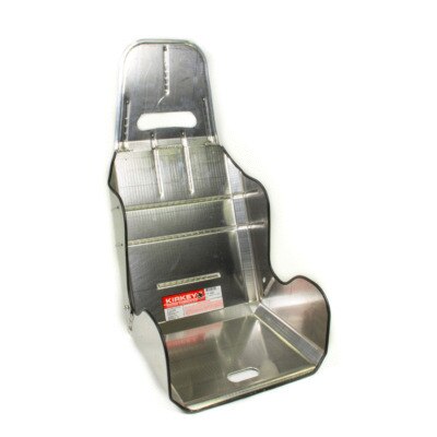 Seat, 16 Series Economy Drag, 15-1/2 in Wide, 20 Degree Layback, Requires Hook Cover, Aluminum, Natural, Each