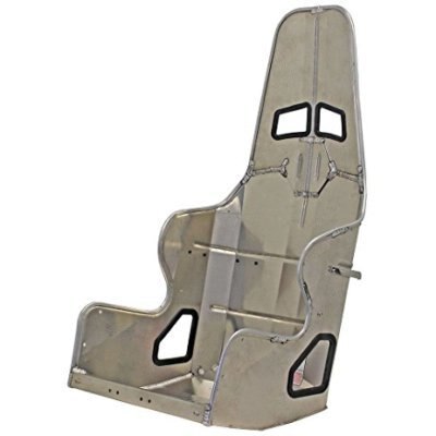 Seat, 38 Series, 15 in Wide, 20 Degree Layback, Requires Snap Cover, Aluminum, Natural, Each