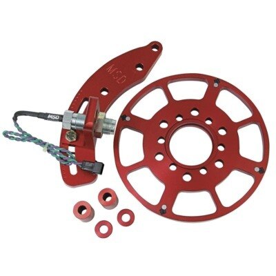 Crank Trigger Kit, Flying Magnet, Trigger Wheel / Pickup, 6.562 in Balancer, Small Block Ford, Kit