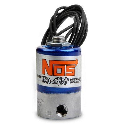 Nitrous Oxide Solenoid, Super Pro-Shot, 1/4 in NPT Inlet, 1/8 in NPT Outlet, Stainless, Nitrous