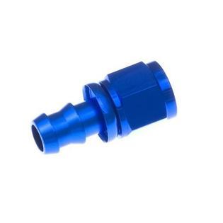 PUSH LOCK HOSE END 06AN BLUE